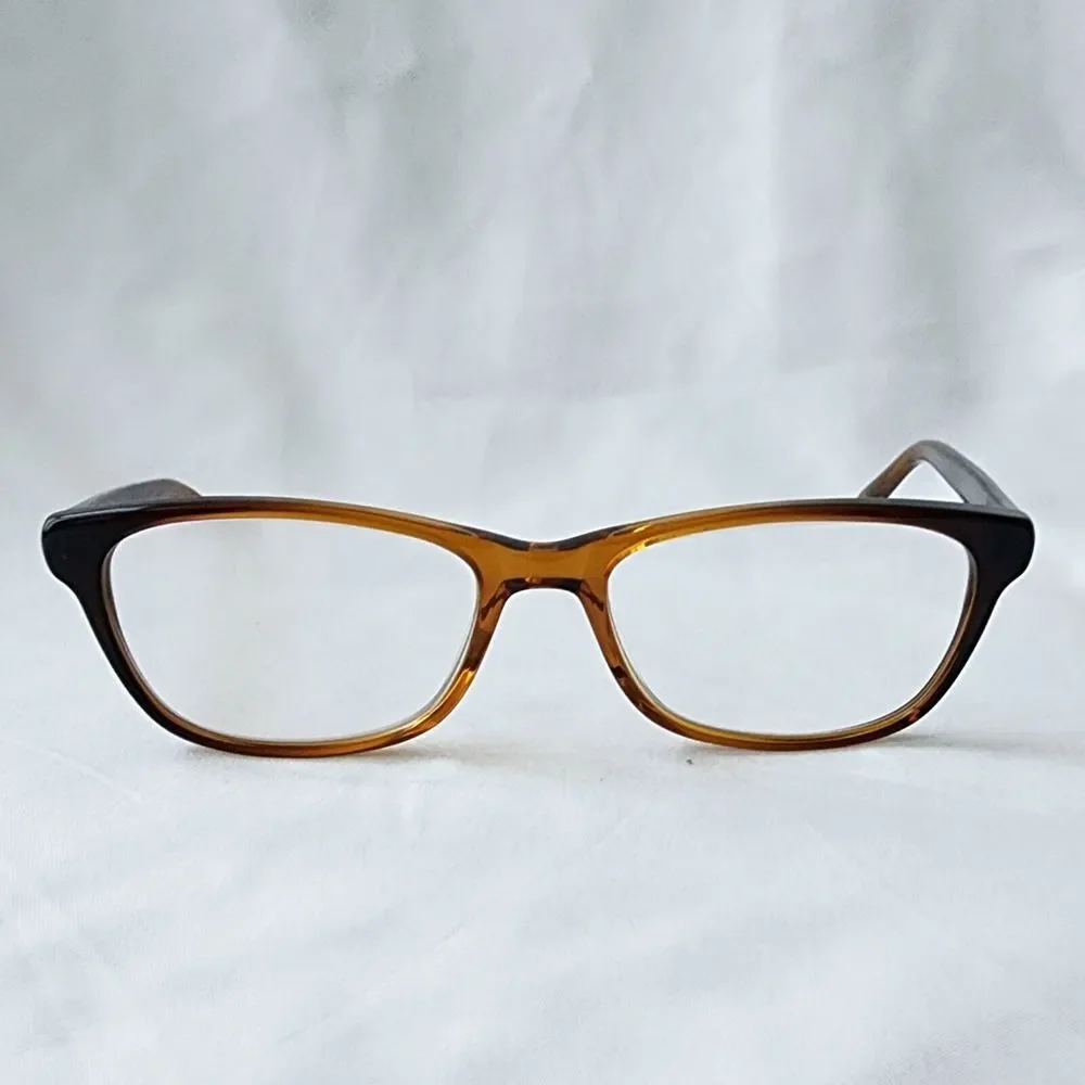 Converse Cat Eye Q402 Brown Full Rim Eye‎ Glasses Medium M 52-16-135  FRAME ONLY